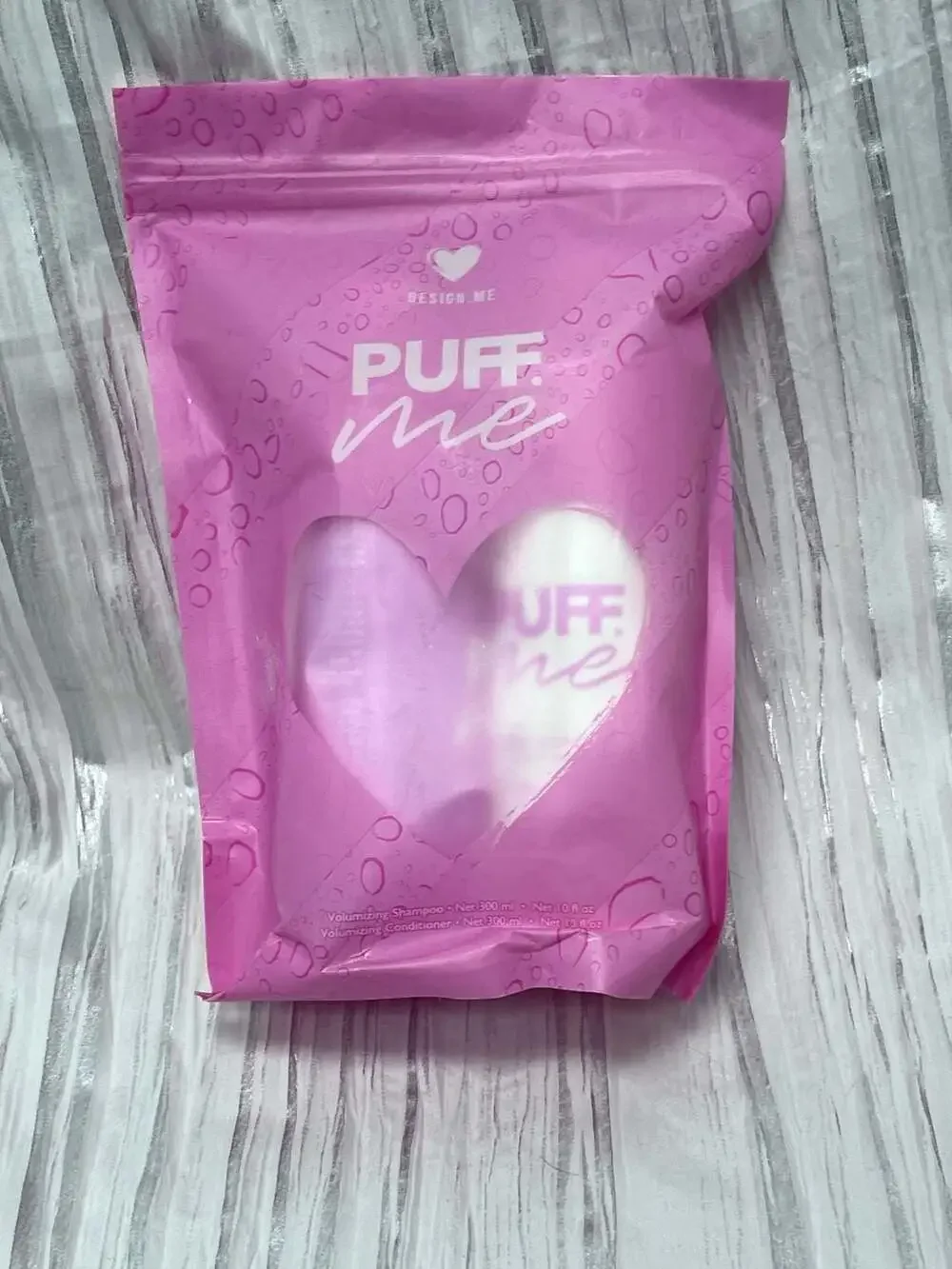 DESIGN.ME Puff.Me Volumizing Shampoo & Conditioner Set New